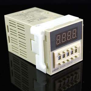 12VDC New Programmable DH48S Time Delay Relay Counter  
