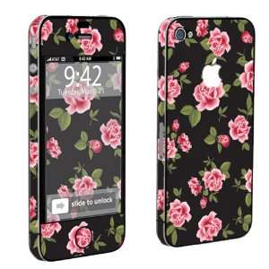   Protection Decal Skin Black Rose Garden Cell Phones & Accessories