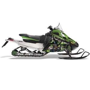 AMR Racing Fits: Arctic Cat F Series Snowmobile Sled Graphic Kit: Mad 