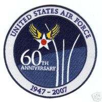 USAF 60th Anniversary Tribute Patch 12 SALE  