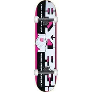  Hype Handshake Pink   7.87 Complete Skateboard   w/Mini 