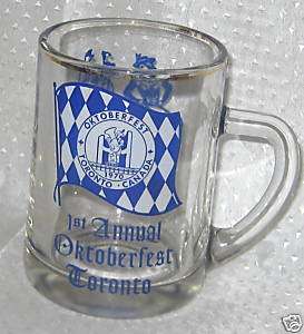 First Annual Oktoberfest Beer Stain Toronto CANADA 1970  