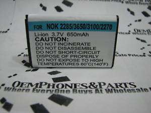 NOKIA BATTERY BL5C BL 5C 4 6630 7600 N70 6230i 6600  