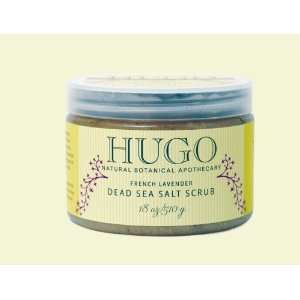  Hugo Naturals French Lavender Dead Sea Salt Body Scrub 