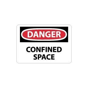  OSHA DANGER Confined Space Safety Sign: Home Improvement