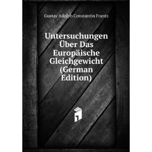   Gleichgewicht (German Edition) Gustav Adolph Constantin Frantz Books