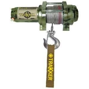   Electric Winch   3,000 Pound Capacity (Camouflage) Automotive