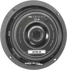 Eminence ALPHA 6A 6 Mid Range Speaker 100 Watt 8 Ohm XCaseProAudio 