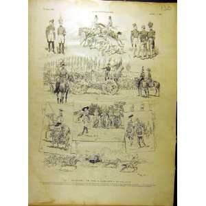  1903 Saint Cyr Sketches Races Horse French Print: Home 
