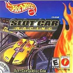 Hot Wheels Slot Car Racing PC CD race circuit tracks loops jumps 