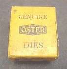 OSTER THREADER 704 6 DIES 1 1/8  8 HSS PIPE THREADING