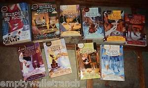 10 PO CLEO COYLE COMPLETE COFFEE HOUSE MYSTERY SERIES INCL MURDER BY 