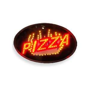 LED NEON Open Sign PIZZA Parlor Shop Stand Cafeteria Signs  