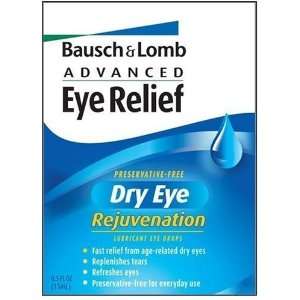 Lomb Advanced Eye Relief Rejuvenation Preservative Free Lubricant Eye 