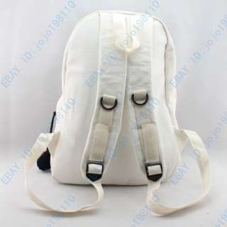 Bags! Womens Cute White Panda Canvas Backpack PLUS Panda Shoulder 