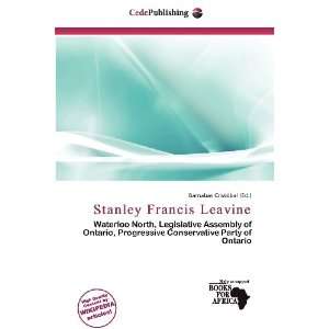    Stanley Francis Leavine (9786200517371) Barnabas Cristóbal Books