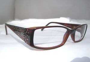 Fendi F 817 238 Eyeglasses Glasses Brown Authentic Rx  