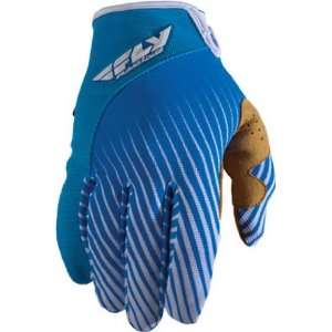 Fly Racing Lite Race Gloves, Blue/White, Size Sm, Size Segment Youth 