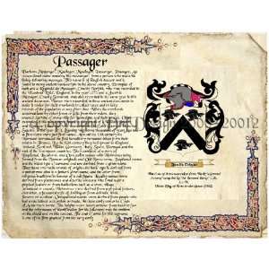   Family Crest on Fine Paper and Family History Buy 1 get 1 FREE Home