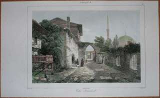 1840 print OLD ISTANBUL, TURKEY (#66)  