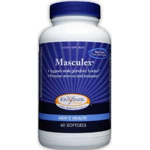  Enzymatic Therapy   Masculex For Men, 60 softgels Health 