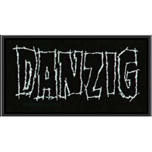  Danzig Logo Woven Patch 3 x 5 Aprox. Arts, Crafts 