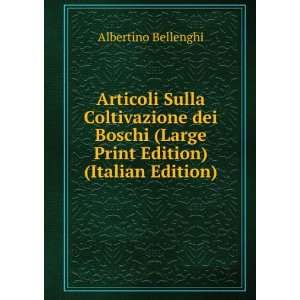   (Large Print Edition) (Italian Edition) Albertino Bellenghi Books