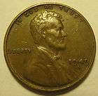 1942 S Lincoln Wheat Cent Penny, 1949 S Lincoln Wheat Cent Penny items 