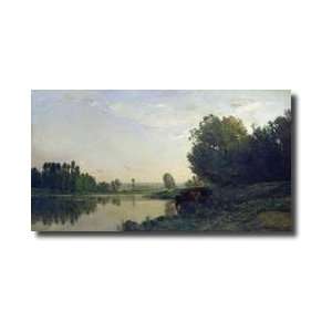  The Banks Of The Oise Morning 1866 Giclee Print