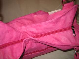 ELLE LAFIDALE hot pink large purse NWT  