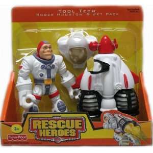   Rescue Heroes Tool Tech Team   Roger Houston & Jet Pack: Toys & Games