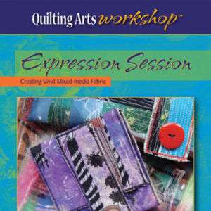 EXPRESSION SESSION Alisa Burk Painting Fabric NEW DVD  