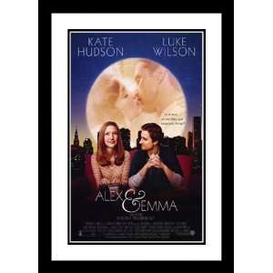  Alex and Emma 20x26 Framed and Double Matted Movie Poster 