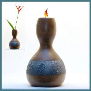  Hawaii Vase & Candle Holder Silver Band