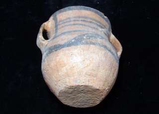 AURICLED MAJIAYAO CULTURE POTTERY POT WITH MYSTERIOUS G  