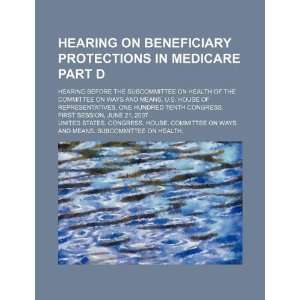   hearing before the Subcommittee on Health of the Committee on Ways and