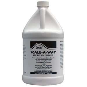  Scale A Way Lime and Scale Remover   Case, 1 Gallon