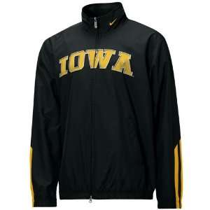    Nike Iowa Hawkeyes Black Senior Wind Jacket: Sports & Outdoors