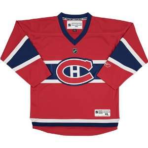 Montreal Canadiens NHL 2007 RBK Premier Youth (8 20) Hockey Jersey 
