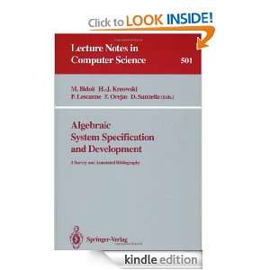 Algebraic System Specification and Development A Survey and Annotated 