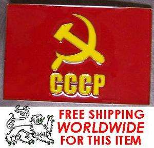  Belt Buckle International Union of Soviet Socialist Republics CCCP NEW