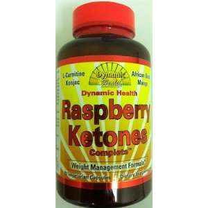 Raspberry Ketones Complete by Dynamic Health   60 Vegetarian Capsules