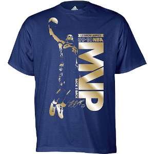 Lebron James Cleveland Cavaliers 2010 MVP T Shirt: Sports 