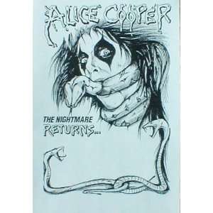  Alice Cooper (The Nightmare Returns) Music Poster Print 