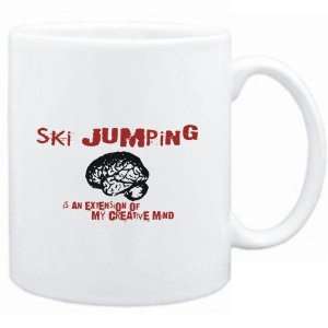  Mug White  Ski Jumping is an extension of my creative 