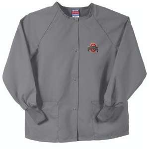   Ohio State Buckeyes NCAA Nursing Jacket   Gray: Sports & Outdoors