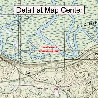   Map   Central Park, Washington (Folded/Waterproof): Sports & Outdoors