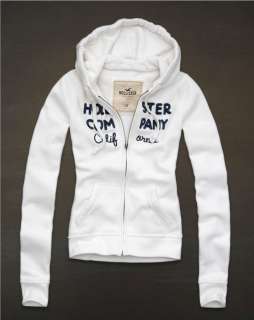 NWT! XS L HoLLiStEr ABERCROMBIE Womans Old ToWn Fleece Hoodie 