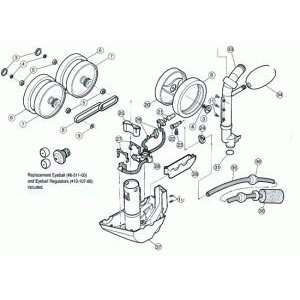  Polaris 360 Black Feed Pipe/Timer Blank Assembly: Kitchen 