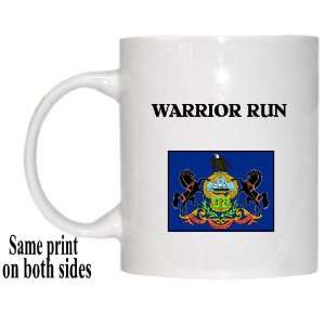  US State Flag   WARRIOR RUN, Pennsylvania (PA) Mug 